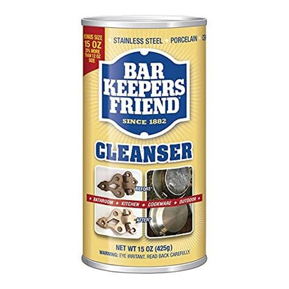 Bar Keepers Friend 15 Oz(Pack of 4)