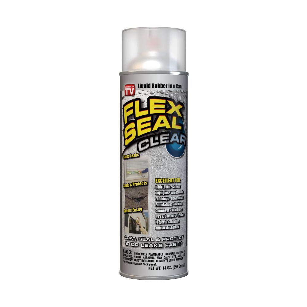 Flex Seal Spray Rubber Sealant Coating, 14-oz, Clear