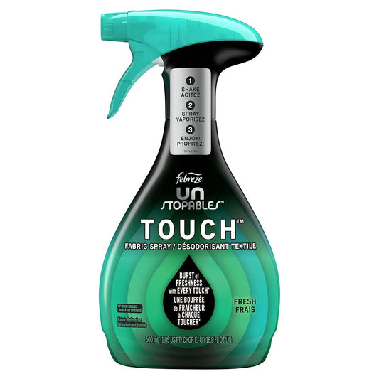 Febreze Unstopables Touch Fabric Spray & Odor Eliminator 16.9 Oz