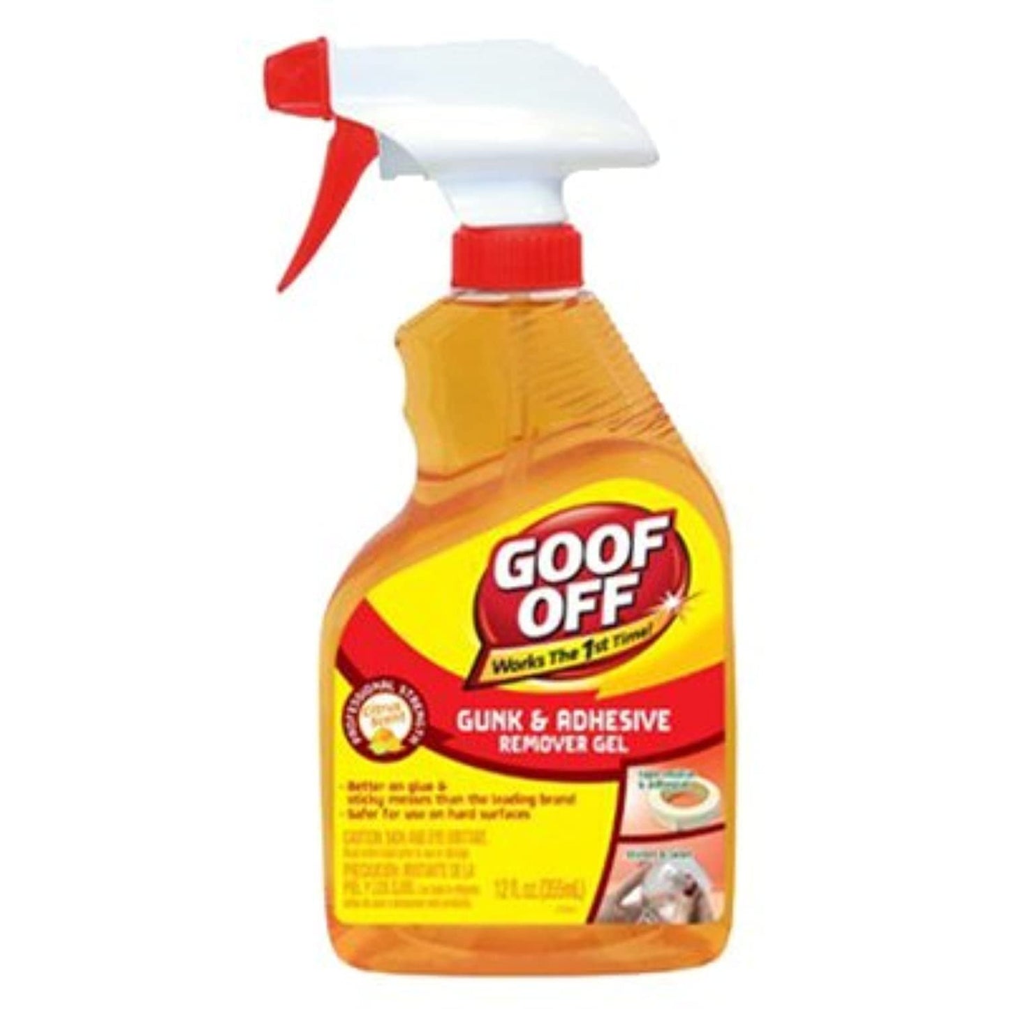 Goof Off Gunk and Adhesive Remover Gel,355ml