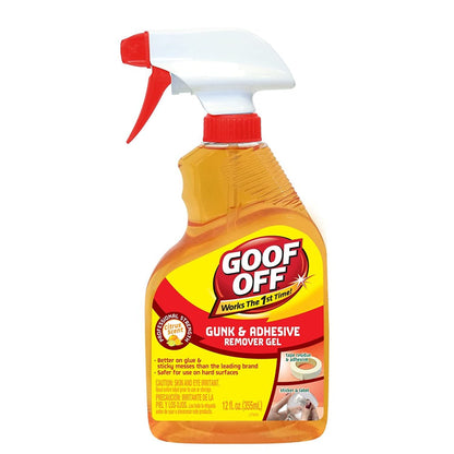 Goof Off Gunk and Adhesive Remover Gel,355ml