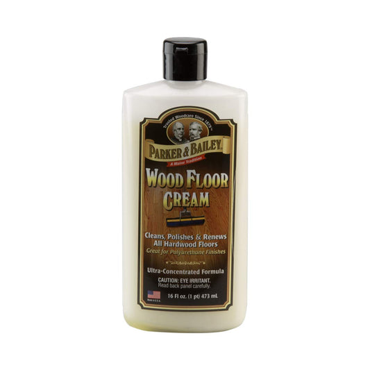 Parker and Bailey Wood Floor Polish Cream - 473 ml, White