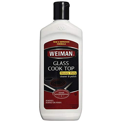 Weiman Glass Cook Top Heavy Duty Cleaner and Polish