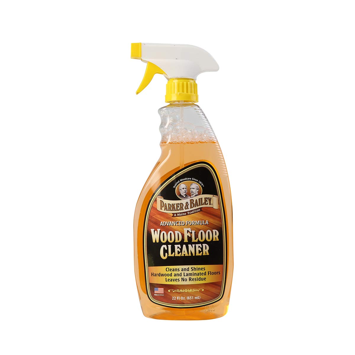 Parker and Bailey Wood Floor Cleaner Liquid - 651 ml, Orange