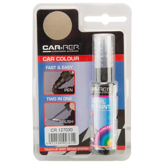 Car-Rep 127030 Touch-Up Pen (12 ml, Silver Metallic)