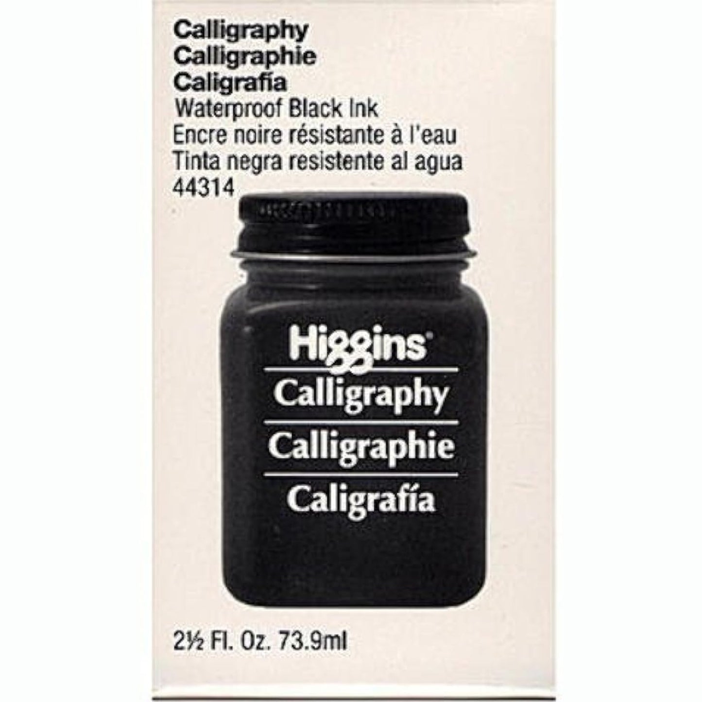 Higgins Calligraphy Waterproof Black Ink (Black)