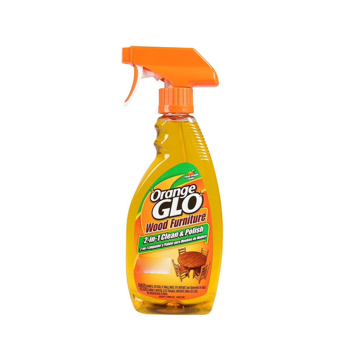 Orange Glo Wood Polish, Spray - 473 ml