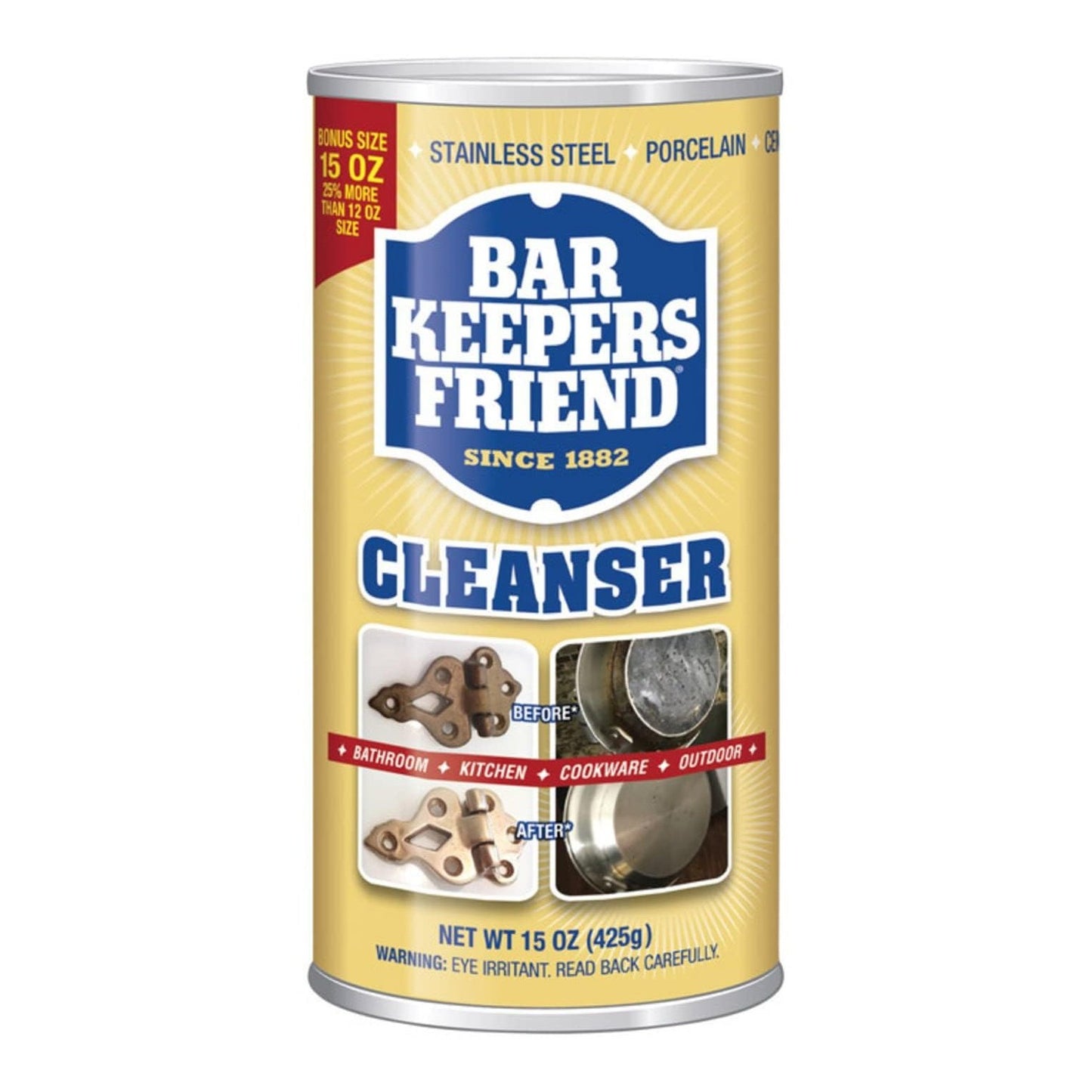 Bar Keepers Friend Removes Rust Gold 15 Oz