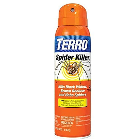 Terro T2302 Spider Killer Aerosol Spray, Multicolor