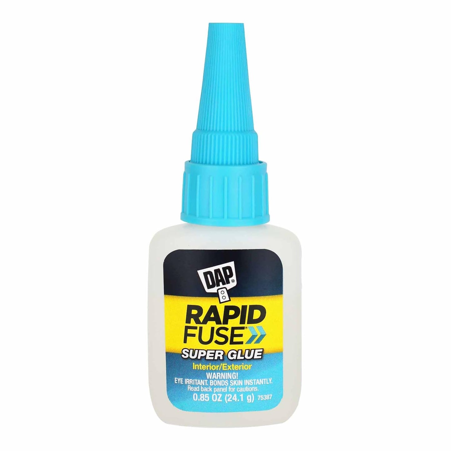 DAP 7079800155 00155 0.85 oz Rapid Fuse Fast Curing All Purpose Adhesive, Clear