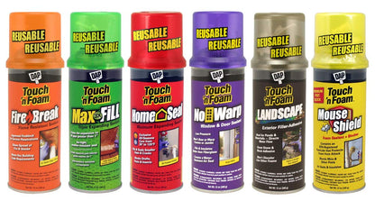 Touch 'n Foam 4001031212 MaxFill Maximum Expanding Sealant, 12Oz. Tan