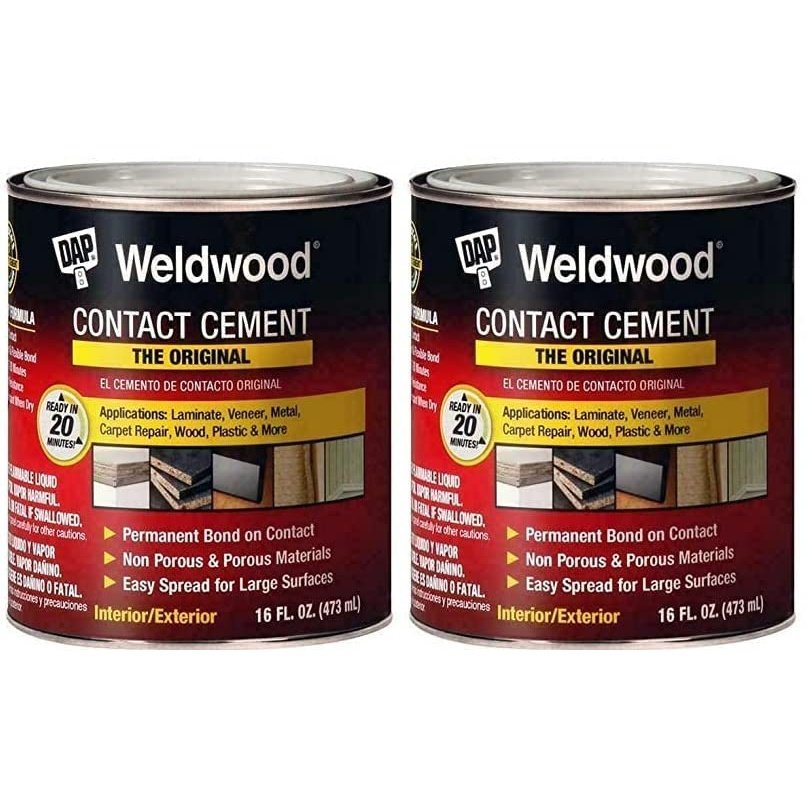 Dap 00271 Weldwood Contact Cement, 1-Pint