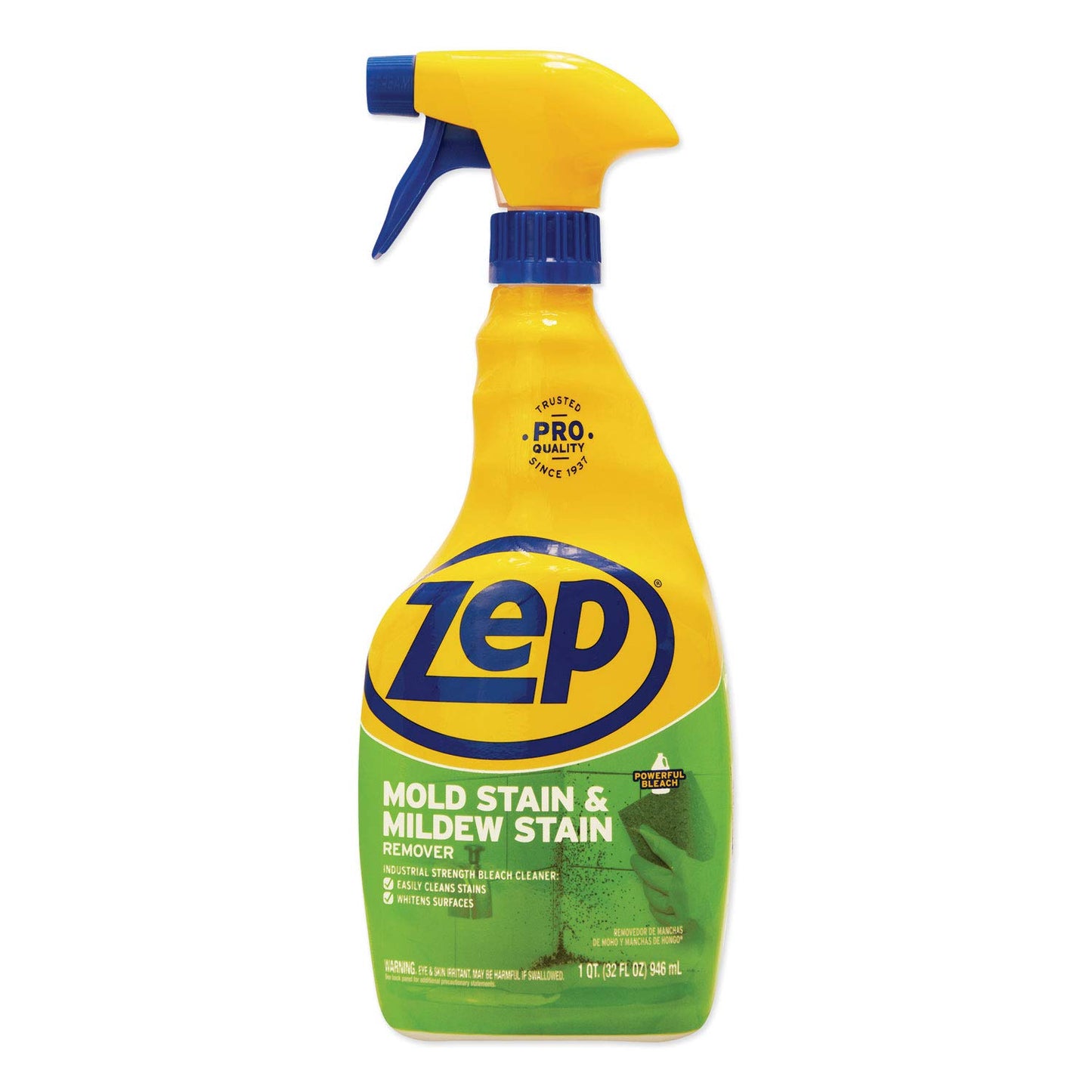 ZEP Mold Stain and Mildew Stain Remover 32 Ounces ZUMILDEW32