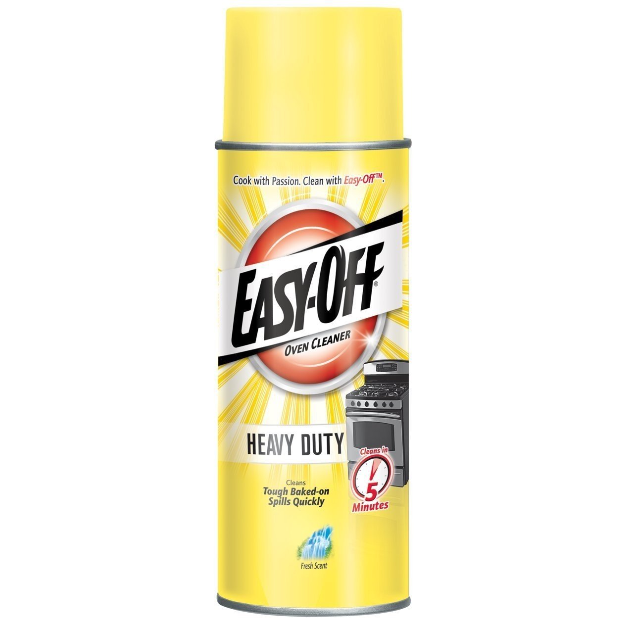 Easy-Off Heavy Duty Oven Cleaner, Regular Scent 14.5 oz Can (Packaging May Vary)