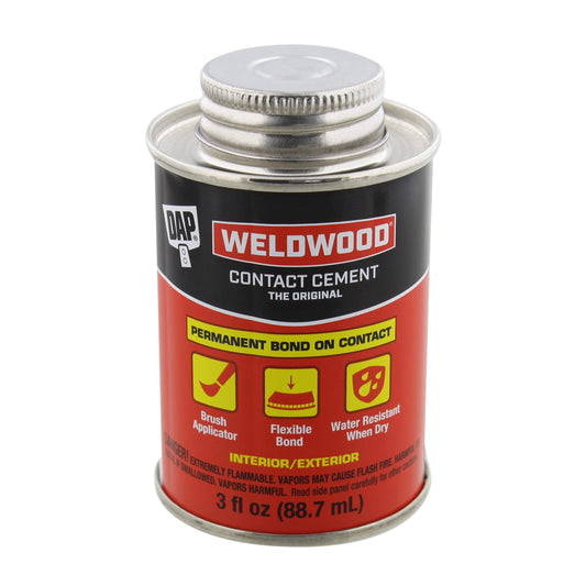 Dap 107 3-Ounce Weldwood Contact Cement