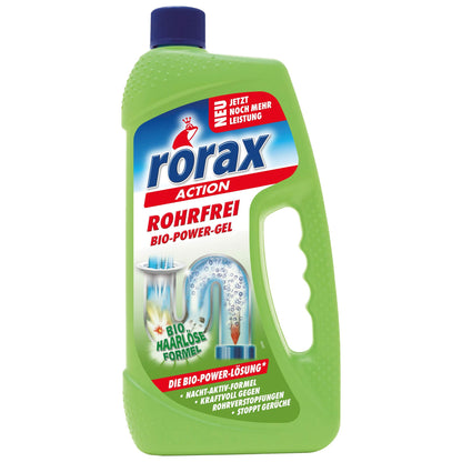 Rorax Ecological Drain Cleaner Bio-Power Gel, 1 Litre