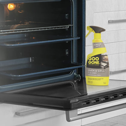 Goo Gone Oven and Grill Cleaner - 28 Ounce - Removes Tough Baked On Grease and Food Spills Surface Safe