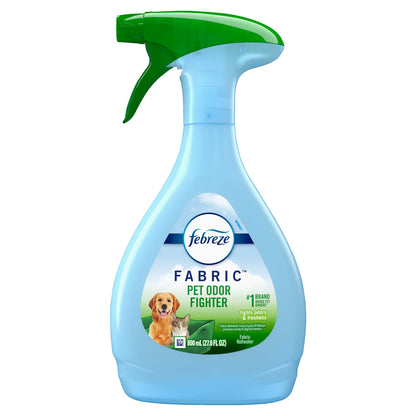 Febreze Odor-Fighting Fabric Refresher Pet Odor Fighter, 27 oz. Spray