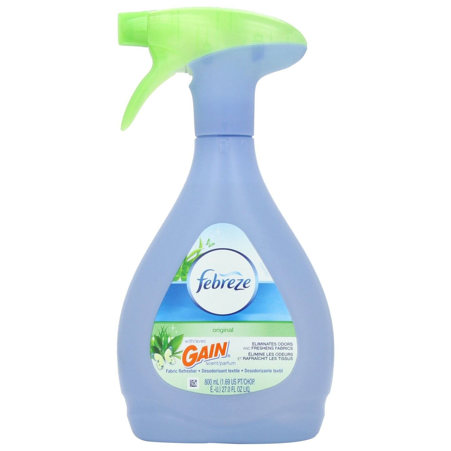 Febreze Fabric Refresher with Gain Original Scent, 27oz (Pack of 2)