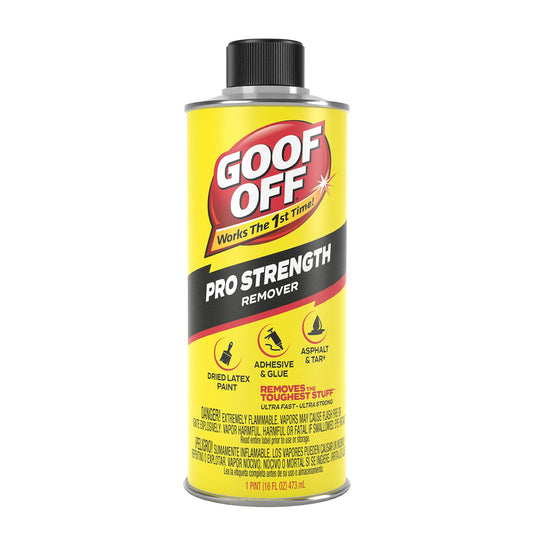 Goof off FG653 Strength Cleaner/Remover, Pourable 16oz