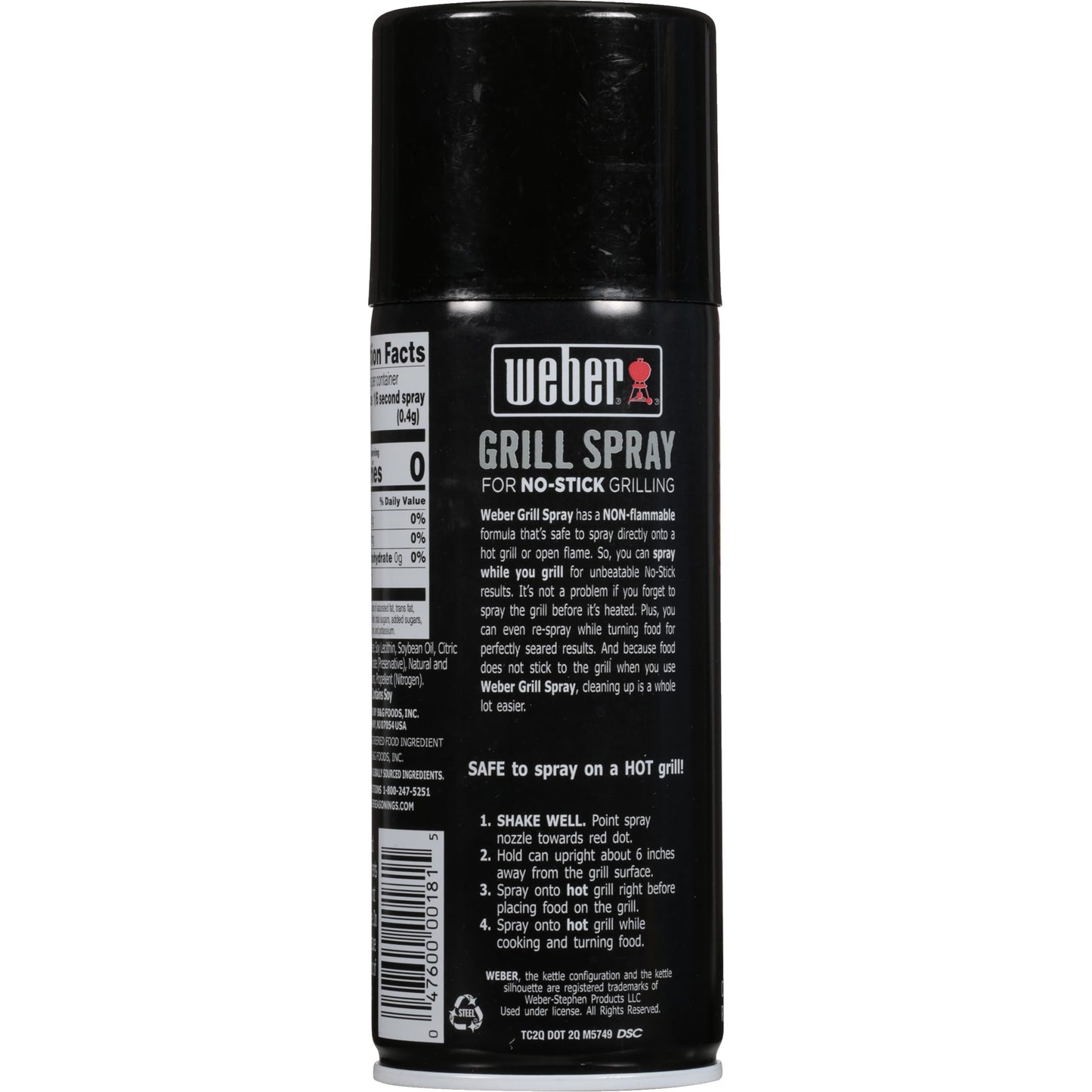 Weber 1119295 Grill'n Spray 6oz