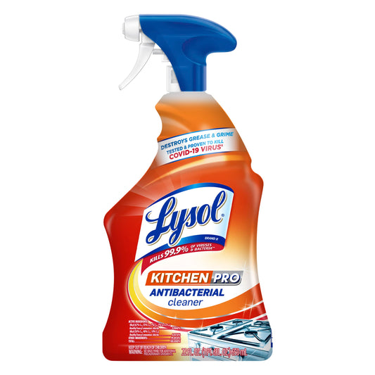 Lysol Antibacterial Kitchen Cleaner Spray, 22oz