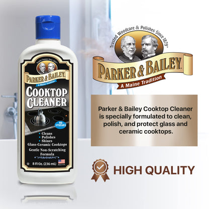 Parker & Bailey Cooktop Cleaner 8oz