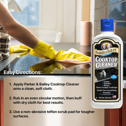 Parker & Bailey Cooktop Cleaner 8oz