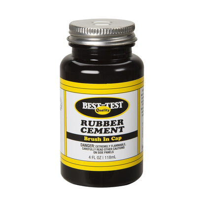 Best-Test Rubber Cement 4OZ Jar