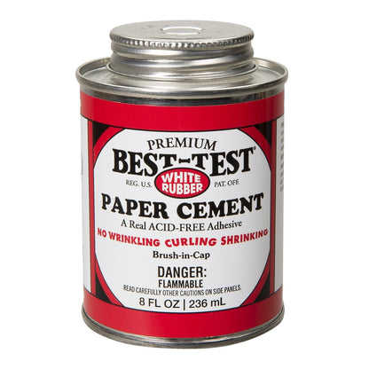 Best-Test Premium Paper Cement 8OZ Can (139)