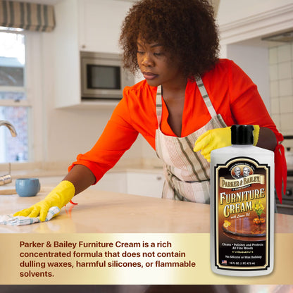 Parker & Bailey Furniture Cream with Lemon Oil 8oz