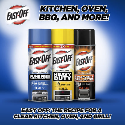 Easy Off Heavy Duty Oven and Grill Cleaner Multi, 14.5 Ounce (Pack of 1)