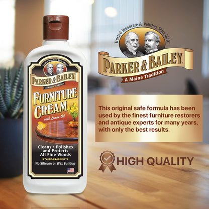 Parker & Bailey Furniture Cream with Lemon Oil 8oz