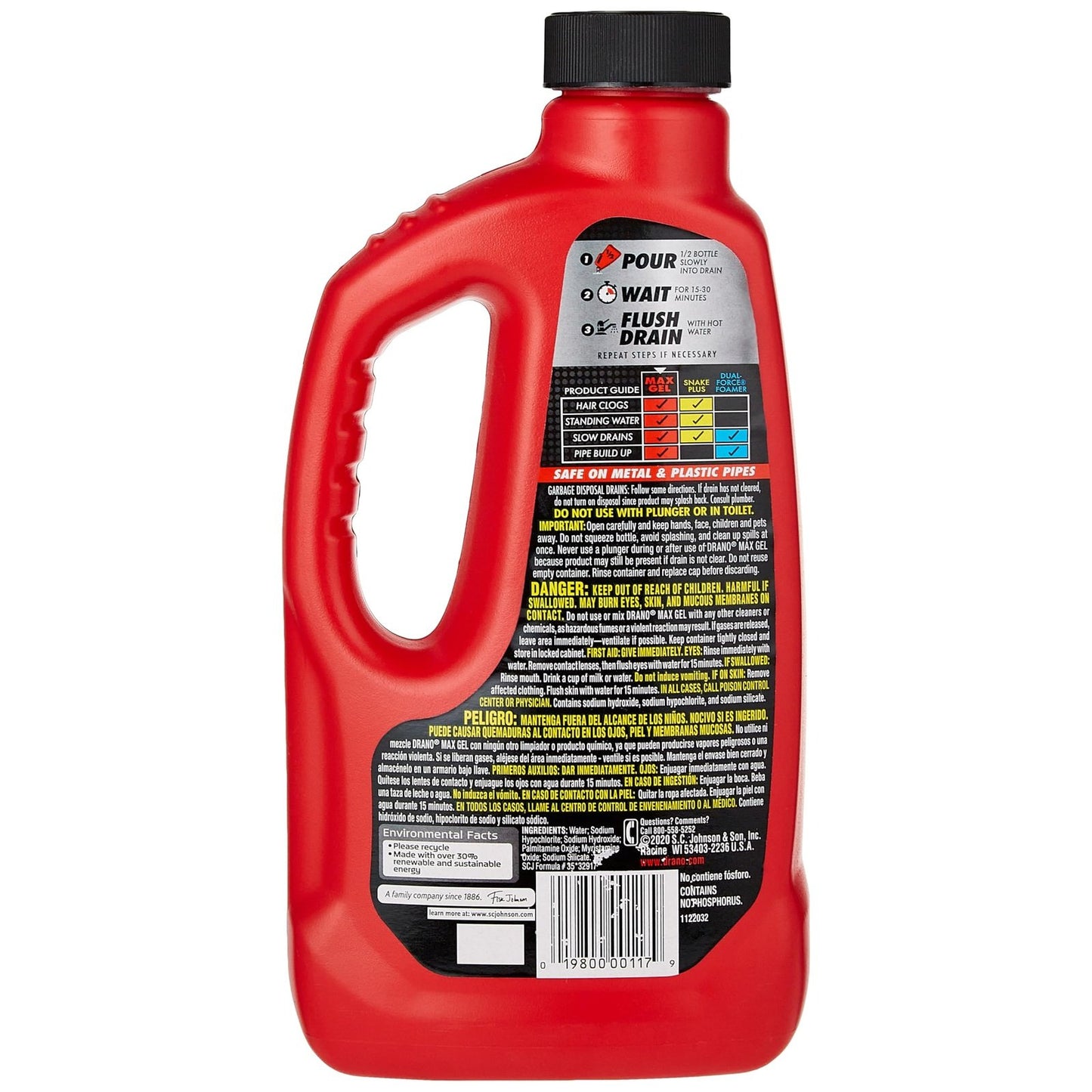 Drano 32 oz. Clog Remover Liquid Drain Cleaner