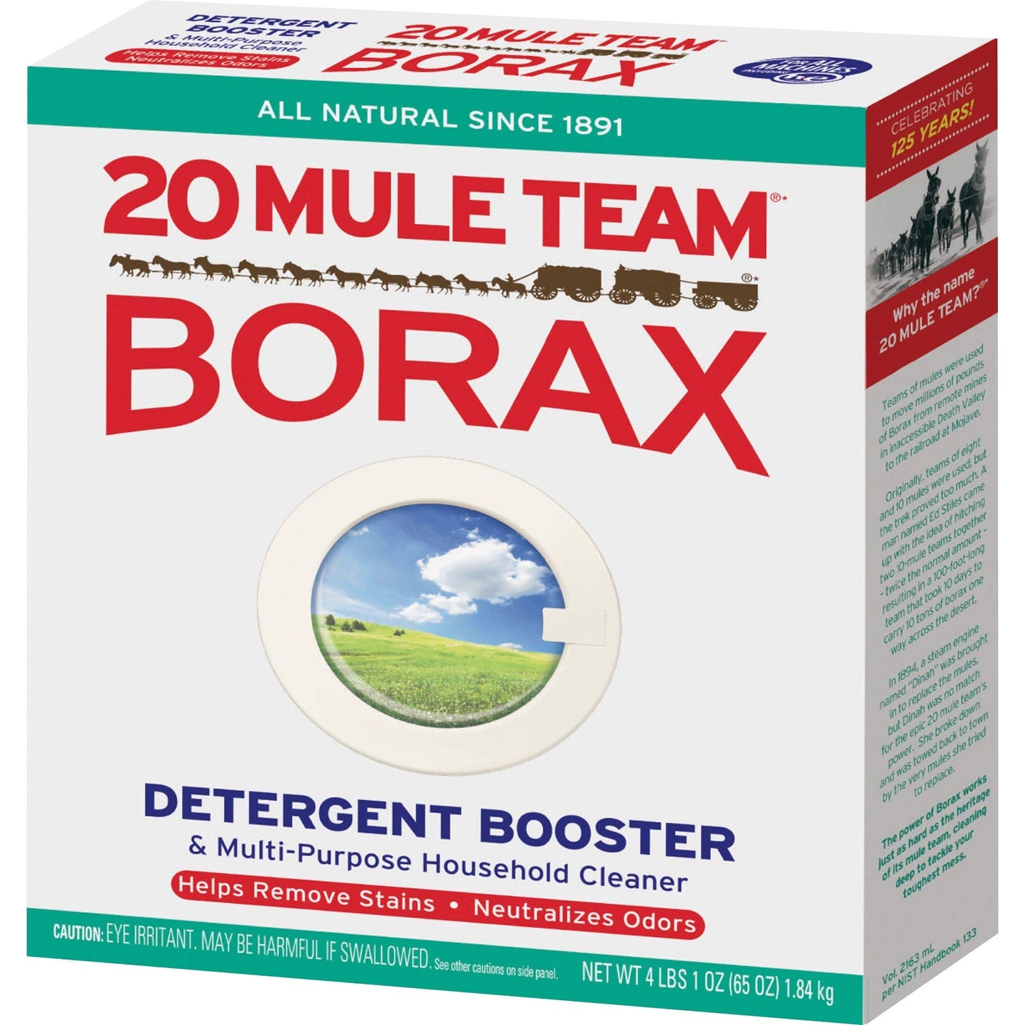 Borax 20 Mule Team Detergent Booster (65oz)