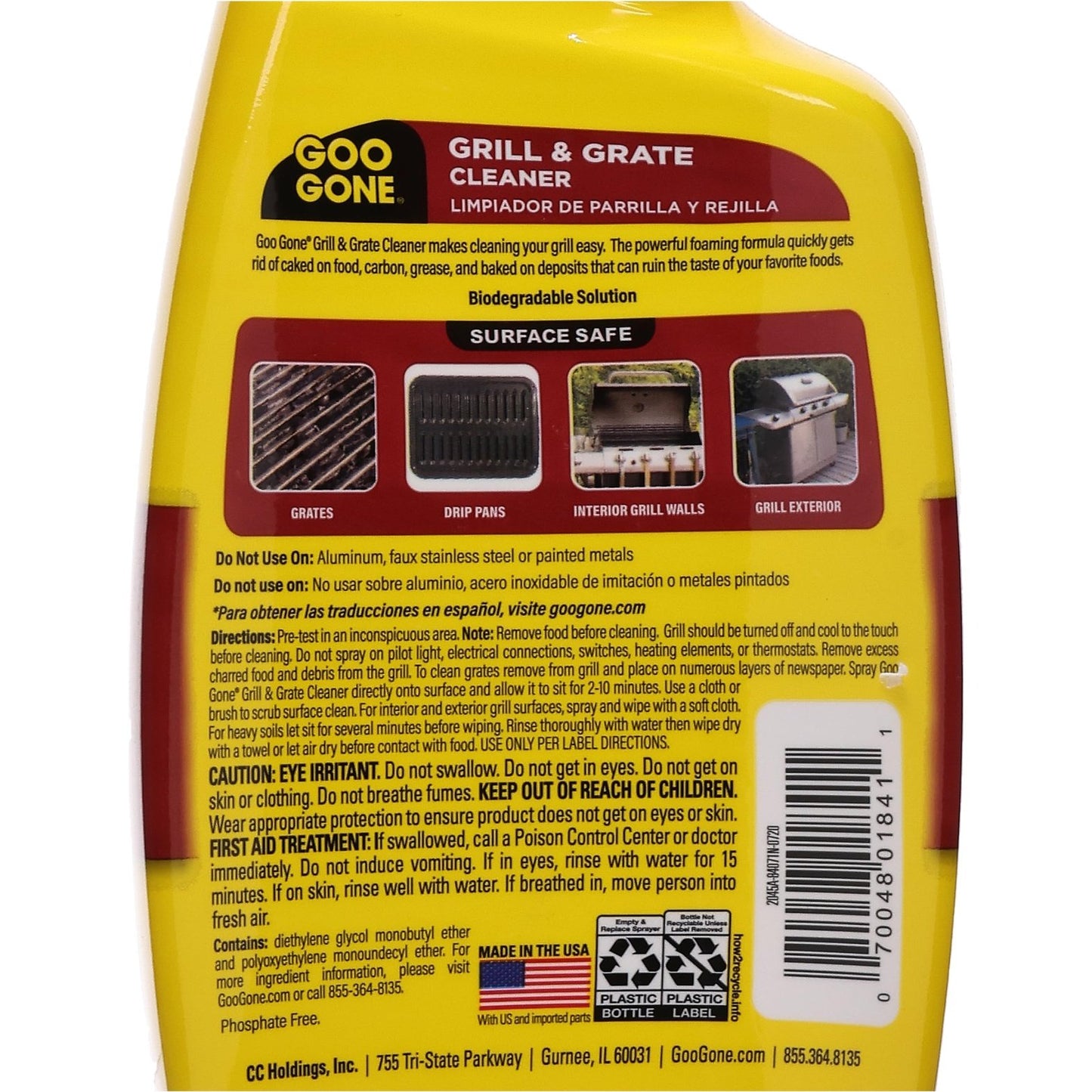 Goo Gone Grill and Grate Cleaner - 24 oz.