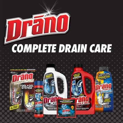 Drano Kitchen Granules Drain Clog Remover and Cleaner, Unclogs blockage from Grease or Cooking Oil, 8.8 oz