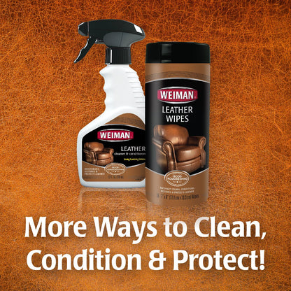 Weiman Leather Wipes - 30 ct